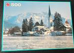 Legpuzzel 500 stukjes - Winterlandschap, Hobby en Vrije tijd, Ophalen, 500 t/m 1500 stukjes, Zo goed als nieuw, Legpuzzel