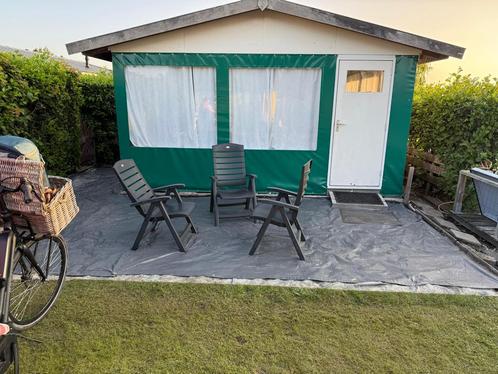 Tent Huisje - 4,80m x 6.0m, Caravans en Kamperen, Tenten, Gebruikt, Ophalen