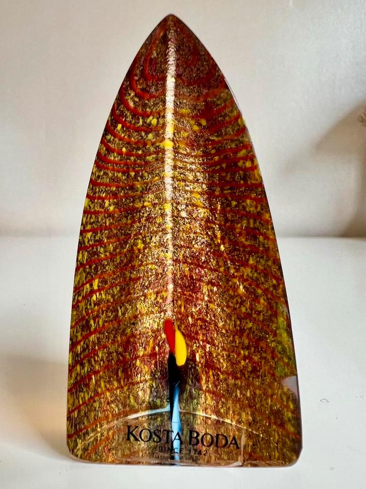 Vintage Kosta Boda Halfboat ‘Stand Tall’ Bertil Vallien 1993, Antiek en Kunst, Kunst | Designobjecten, Ophalen of Verzenden