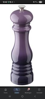 GEZOCHT! Paarse peper- en zoutmolen van Le Creuset, Huis en Inrichting, Keuken | Keukenbenodigdheden, Ophalen of Verzenden, Nieuw