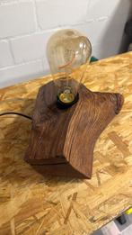 Mooie unieke boomstam lamp Inc lichtbron, Ophalen of Verzenden, Zo goed als nieuw, Minder dan 50 cm