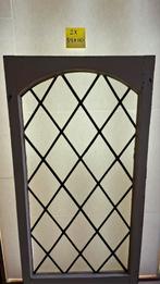 2x Glas in Lood Raamkozijn (59x110cm), Doe-het-zelf en Verbouw, Glas en Ramen, Gevelraam of Ruit, Gebruikt, Minder dan 80 cm, Glas in lood
