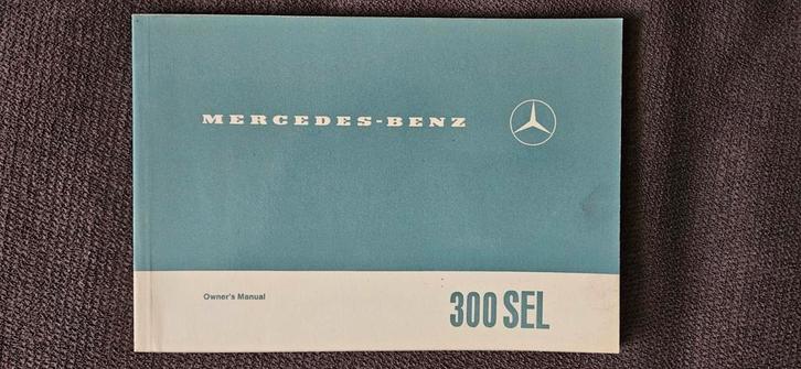 Instructieboekje Mercedes, Auto diversen, Handleidingen en Instructieboekjes, Ophalen of Verzenden