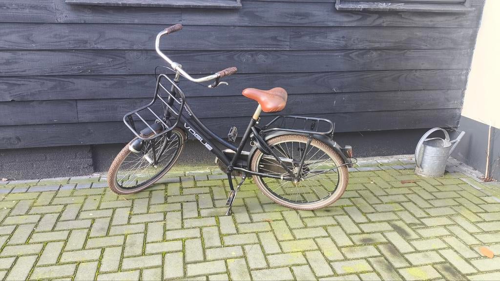 Meisjesfiets 24 inch - Vogue Transporter, Fietsen en Brommers, Fietsen | Meisjes, Vogue, Ophalen of Verzenden, Handrem, Gebruikt