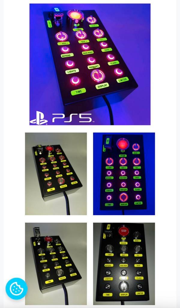 Button Box PS5 Assetto Corsa Competitione, Spelcomputers en Games, Games | Sony PlayStation 5, Zo goed als nieuw, Ophalen of Verzenden