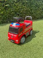 Loopauto brandweer met sirene, Ophalen of Verzenden, Zo goed als nieuw