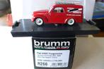 fiat 500c marmite abarth 1956 -brumm r266   1/43, Hobby en Vrije tijd, Modelauto's | 1:43, Verzenden, Nieuw, Auto, Overige merken