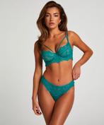 Hunkemöller Isabella String Groen maat S (912), Hunkemöller, Ophalen of Verzenden, Groen, String