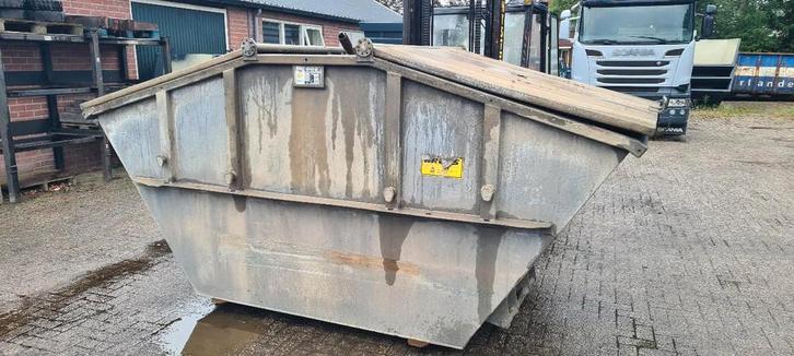 portaal container 2 stuks met klep 7 M3, Zakelijke goederen, Machines en Bouw | Keten en Containers