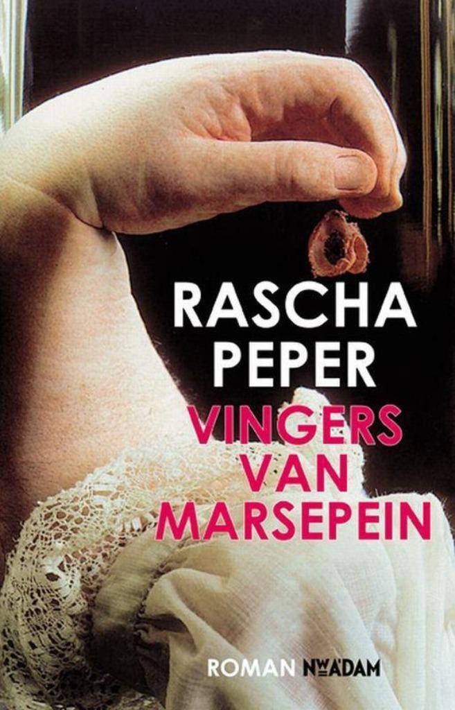 Rascha Peper - Vingers van Marsepein, Boeken, Romans, Zo goed als nieuw, Ophalen of Verzenden