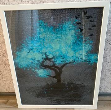 Diamond Painting Boom met Vogels 40/50 beschikbaar voor biedingen