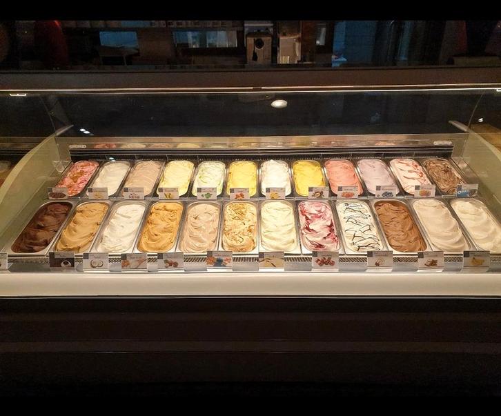 Schepijsvitrine - 24 Baks..moet snel weg wegens beëindigen, Zakelijke goederen, Horeca | Keukenapparatuur, Ophalen of Verzenden