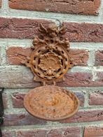 Gietijzeren wandkandelaar, Ophalen of Verzenden, Gebruikt