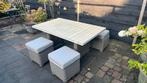 Tuinset, Ophalen, 5 zitplaatsen, Gebruikt, Bank