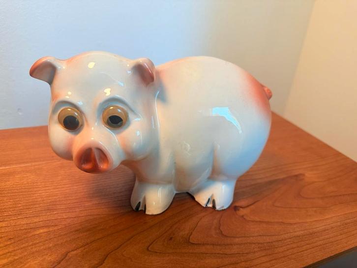 Vintage Retro Spaarpot Varken, Huis en Inrichting, Woonaccessoires | Overige, Nieuw, Ophalen of Verzenden