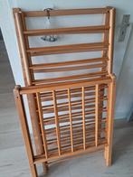 Houten kinderledikant met verstelbare bodem, Ophalen, Gebruikt, Minder dan 140 cm, Minder dan 70 cm
