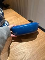 Tupperware Micro Plus Schaal 1,5 L - Blauw, Kunststof, Gebruikt, Schaal, Ophalen of Verzenden
