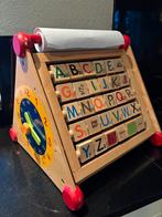 Alfabet blokken met letters en afbeeldingen., Kinderen en Baby's, Speelgoed | Houten speelgoed, Ophalen, Zo goed als nieuw