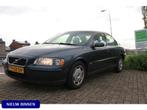 Volvo S60 2.4D (bj 2006), Voorwielaandrijving, Gebruikt, Blauw, Origineel Nederlands