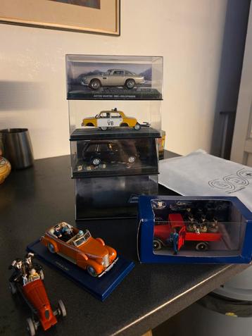 Kuifje herge vintage auto's  beschikbaar voor biedingen