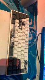 Royal kludge rkg68 mrt custom keycaps en brown switches, Ophalen, Gebruikt, Gaming toetsenbord, Draadloos
