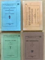 Nr. 498 Bibliotheek voor geslacht- en wapenkunde,3/4,9,14,15, Diverse auteurs, Ophalen of Verzenden, 20e eeuw of later, Gelezen