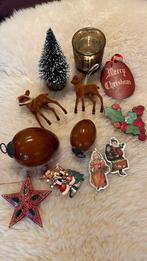 Diverse Brocante kerstversiering, Diversen, Kerst, Ophalen, Gebruikt