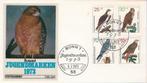 Roofvogels Bundespost 754/757 op blanco FDC 6.2.1973, Postzegels en Munten, Brieven en Enveloppen | Buitenland, Envelop, Ophalen