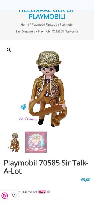 Playmobil Everdreamerz sir talk a lot 70585 beschikbaar voor biedingen