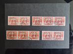NVPH 356a 356b 356c 356d gestempeld Nederland, Ophalen of Verzenden, Na 1940, Gestempeld