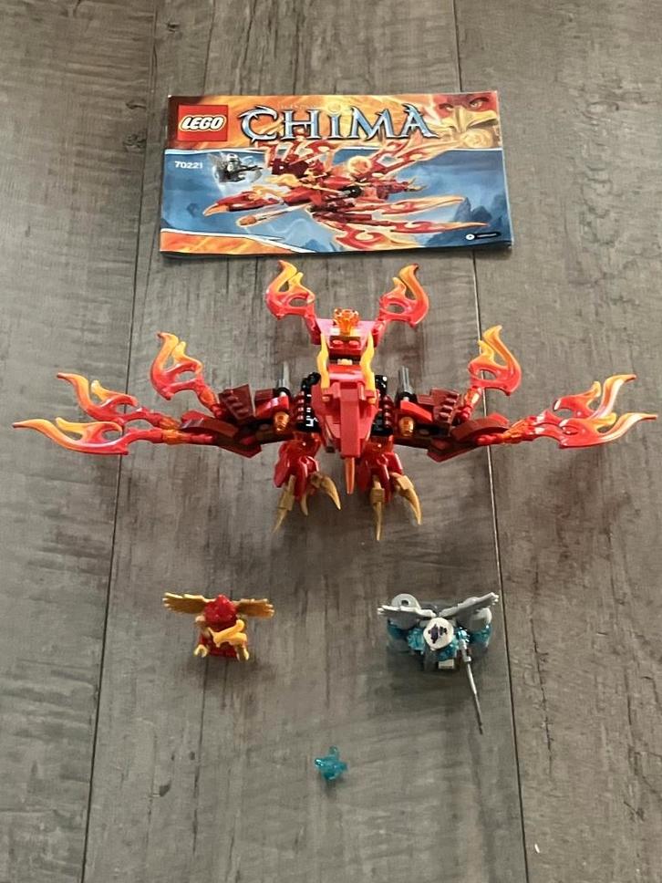 LEGO Chima Flinx’s Ultieme Phoenix - 70221, Kinderen en Baby's, Speelgoed | Duplo en Lego, Zo goed als nieuw, Lego, Complete set