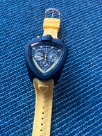 Lamborghini horloge geel polshorloge watch urus hurrican, Staal, Polshorloge, Nieuw, Kunststof
