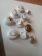 Porseleinen Schakelaars & Stopcontacten, Ophalen of Verzenden