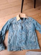Zara Winter Spijkerjack Teddy S, Blauw, Zara, Ophalen of Verzenden, Zo goed als nieuw