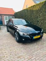 BMW 3-Serie 318i 136pk Aut 2020 Zwart, Auto's, BMW, Automaat, Elektrische ramen, 1465 kg, Zwart