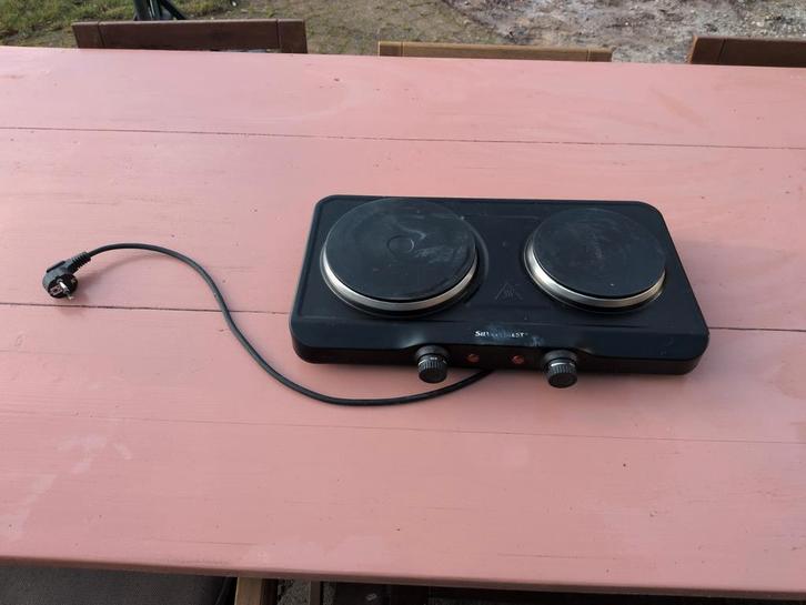 Elektrische kookplaat - Silvercrest - 2 pits, Witgoed en Apparatuur, Kookplaten, Ophalen of Verzenden