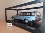 Volvo 240 GL Break 1986 Blauw Metallic - Minichamps 1:18, Minichamps, Auto, Nieuw, Ophalen of Verzenden