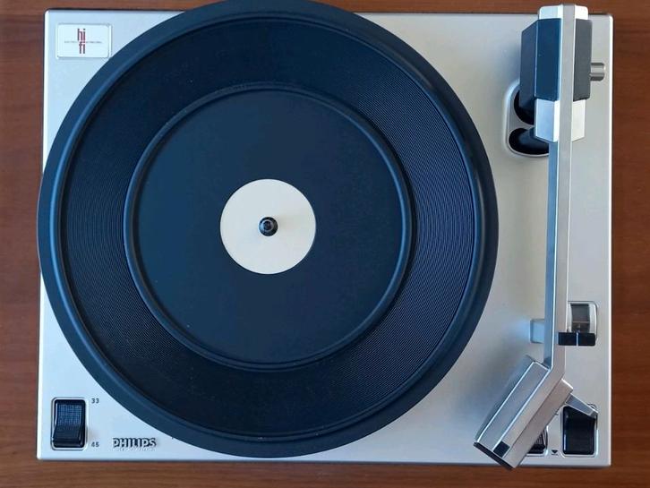 SLIPMAT rubber 26,4cm voor Philips platenspeler type 22GA407, Audio, Tv en Foto, Platenspelers, Zo goed als nieuw, Platenspeler-onderdeel