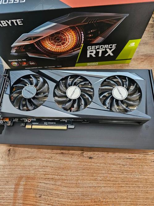 Gigabyte Nvidia Geforce RTX 3060 12GB, Computers en Software, Videokaarten, Zo goed als nieuw, Ophalen of Verzenden