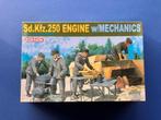 Dragon	6112	Sd.Kfz. 250 Engine w/Mechanics	1/35, Verzenden, Nieuw, 1:35 tot 1:50