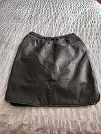 Zwart Leren Rok, Kleding | Dames, Maat 38/40 (M), Zwart, Ophalen of Verzenden, Zo goed als nieuw