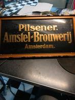 Amstel bier brouwerij glas, Verzamelen, Ophalen, Zo goed als nieuw, Glas of Glazen, Amstel