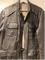 ** Hugo Boss leren jas met warme binnenvoering maat M **, Ophalen of Verzenden, Zo goed als nieuw, Maat 48/50 (M), Bruin