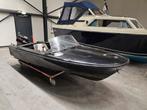 Vintage retro speedboot 4.5m, Watersport en Boten, Polyester, Ophalen of Verzenden, Zo goed als nieuw