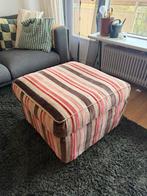 Design Poef - Vos Maupertuus, Huis en Inrichting, Banken | Voetenbanken en Poefen, Verzenden, Vierkant, 75 tot 100 cm, Zo goed als nieuw