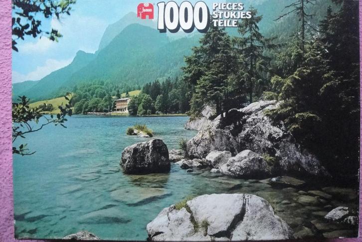 KING SIZE JUMBO FULLY INTERLOCKING PUZZLE 1.000st. 2.50euro, Hobby en Vrije tijd, Denksport en Puzzels, Zo goed als nieuw, Legpuzzel