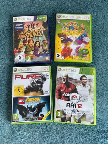 Xbox 360 games (4 stuks, bundel) - o.a. Fifa beschikbaar voor biedingen