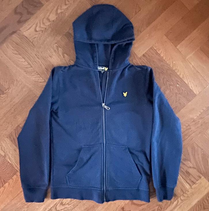 Lyle & Scott hoodie vest maat 14-15, Kinderen en Baby's, Kinderkleding | Maat 158, Gebruikt, Jongen, Trui of Vest, Ophalen of Verzenden