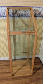 Stijlvolle IKEA vitrinekast van glas, Ophalen, Minder dan 50 cm, Gebruikt, Glas