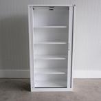 Roldeurkast - Wit, 100x43x198cm (BXDXH), Geen sleutel - RD90, Gebruikt, -, -, Meerdere deuren